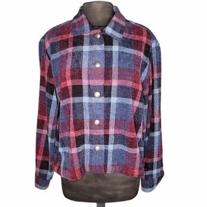 Christopher & Banks plaid jacket